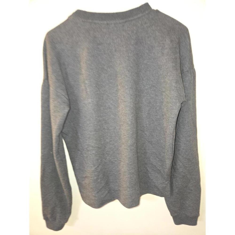 Maeve Embellished Gray Sweater, Size XS - Picture 3 of 3